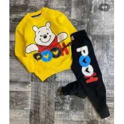 Παιδικά ρούχα Pooh σε κίτρινο χρώμα για αγόρι