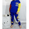 Παιδικό σετ για αγόρι δύο τεμαχίων σε μπλε κίτρινο και κόκκινο